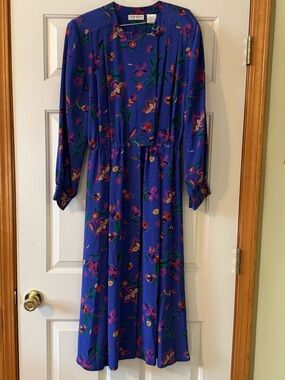 Vintage Liz Claiborne Belted Secretary’s Dress 10